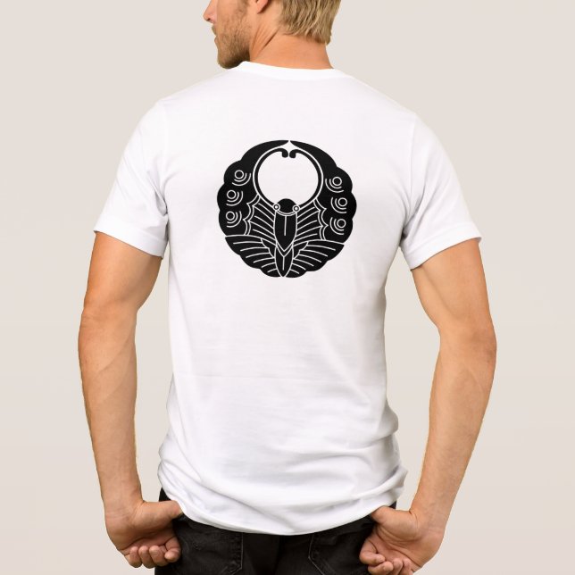 Camiseta Triblenda Crest-Butterfly, familia japonesa