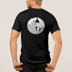 Camiseta Triblenda Crest-Carp para familias japonesas