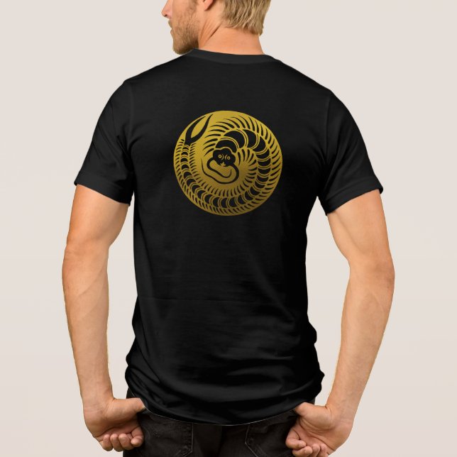 Camiseta Triblenda Crest-Centipede de familia japonesa (Reverso)