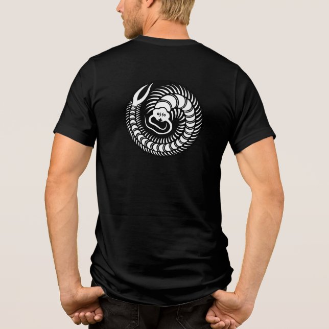Camiseta Triblenda Crest-Centipede de familia japonesa (Reverso)