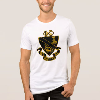 Camiseta Triblenda Crest de Phi Chi Theta | Oro y Negro