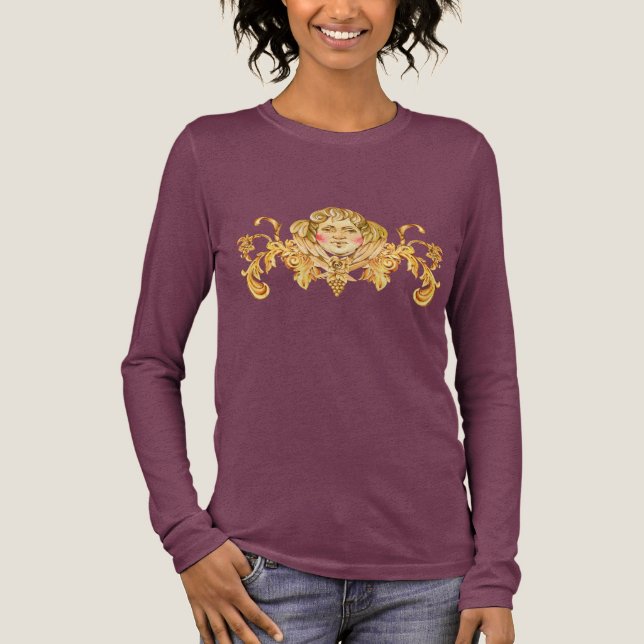Camiseta Triblenda Crestado Viñedo Dorado (Anverso)