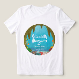 Camiseta Triblenda Criaturas Hermosas Del Océano Cueva Marina Cumplea