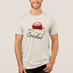Camiseta Triblenda Cricket - Bate y Pelota