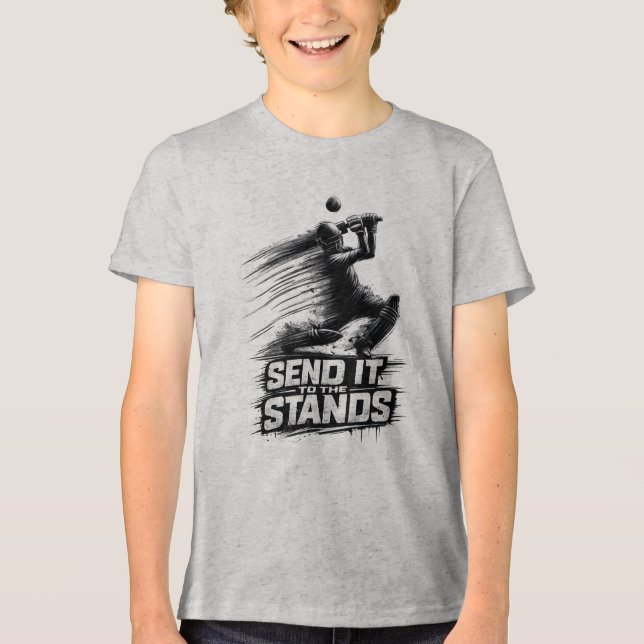 Camiseta Triblenda Cricket World Cup Power  T-Shirt (Anverso)