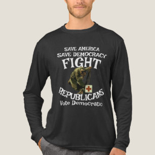 CAMISETA TRIBLENDA CRISTIANO DHS CBP ICE TSA DIOS BIBLIA EVANGÉLICO T