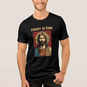 Camiseta Triblenda Cristo es un cristiano políticamente incorrecto