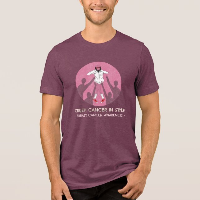 Camiseta Triblenda Crush Cancer In Style (Anverso)