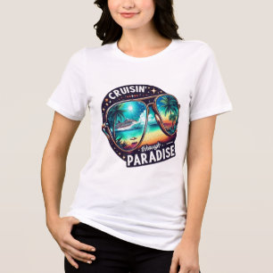 Camiseta Triblenda Cruzando el paraíso: Vibes de escape tropicales 1