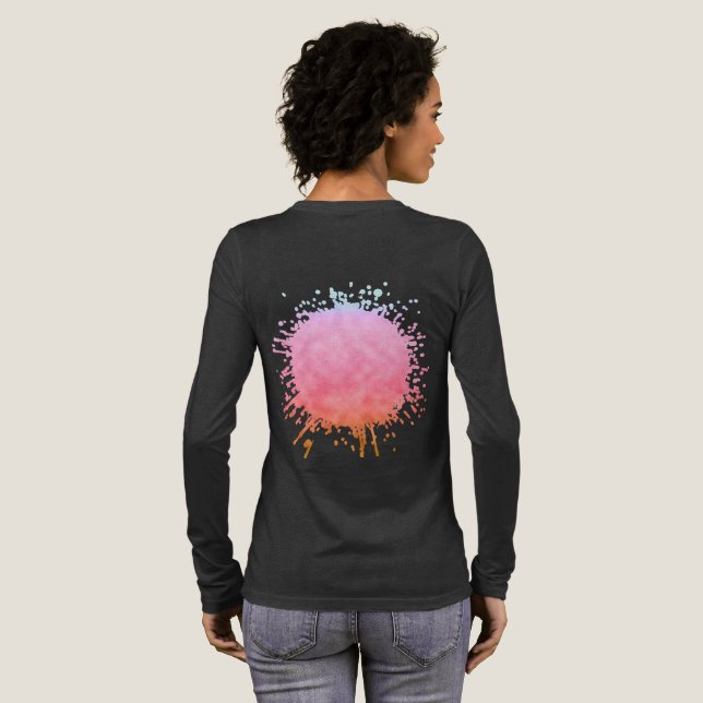 Camiseta Triblenda Cruzando Pastel (Reverso Completo )