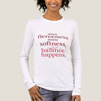 Camiseta Triblenda Cuando la Fiercza se Encuentra con la Suavidad – B