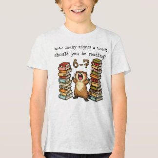 Camiseta Triblenda Cuántas Noches a la Semana Deberías Leer 6-7