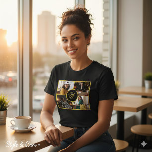 Camiseta Triblenda Cuatro Foto Monograma Personalizado