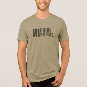 Camiseta Triblenda Cuatro Historias - Logo Mono
