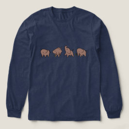 Camiseta Triblenda Cuatro pequeños elefantes