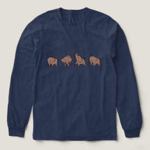 Camiseta Triblenda Cuatro pequeños elefantes