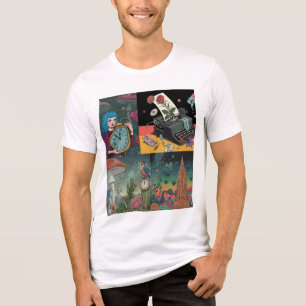 Camiseta Triblenda Cuatro visiones surrealistas de ensueño