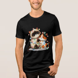 Camiseta Triblenda Cuddle del Día de San Valentín bajo la luz de la l