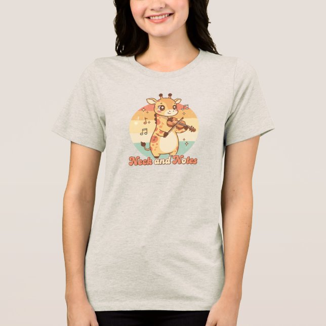 Camiseta Triblenda Cuello y Notas (Anverso)