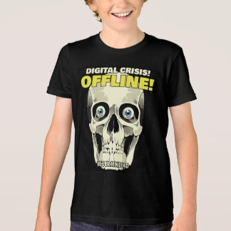 Camiseta Triblenda Cuento de terror digital - Sin conexión