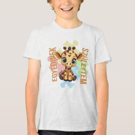 Camiseta Triblenda Cuki affirmációk | SNI Zsiráf | Egyedinek