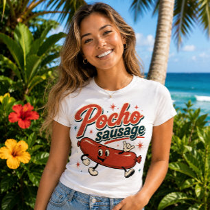 Camiseta Triblenda cultura de Hawái - Salchicha Pocho