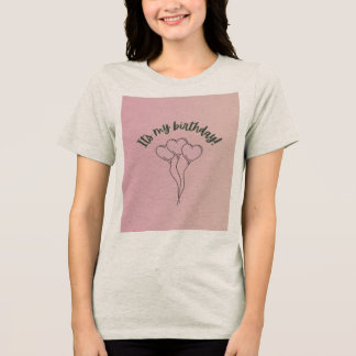Camiseta Triblenda cumpleaños