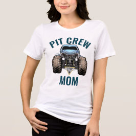 Camiseta Triblenda Cumpleaños de mamá del equipo de Megalodon de Mons
