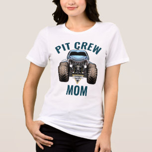 Camiseta Triblenda Cumpleaños de mamá del equipo de Megalodon de Mons