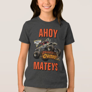 Camiseta Triblenda Cumpleaños de Monster Jam - La Maldición del Pirat