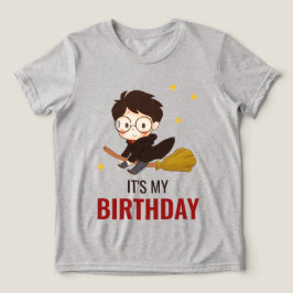 Camiseta Triblenda Cumpleaños Mágico del Personaje de HARRY POTTER™