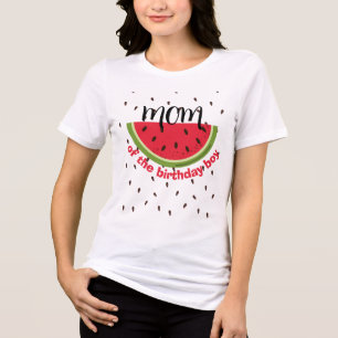 Camiseta Triblenda Cumpleaños número uno de One in a Melon
