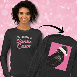 Camiseta Triblenda Curioso creo que los Navidades de Santa Caws de ma