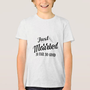 Camiseta Triblenda Curioso recién casado hombres de regalo mujeres Gu