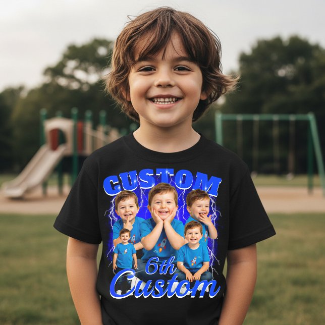 Camiseta Triblenda Custom birthday gift bootleg for your Kid 90s (Subido por el creador)