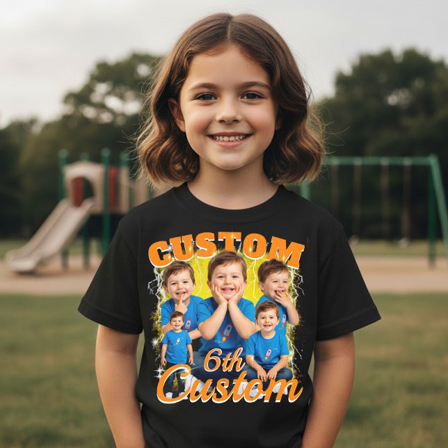 Camiseta Triblenda Custom birthday gift bootleg for your Kid 90s (Subido por el creador)