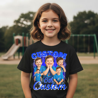 Camiseta Triblenda Custom birthday gift bootleg for your Kid 90s