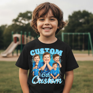 Camiseta Triblenda Custom birthday gift bootleg for your Kid 90s