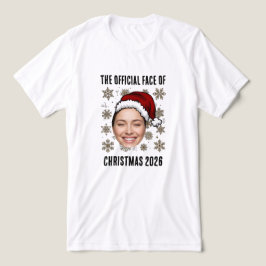 Camiseta Triblenda Custom Christmas Face Design