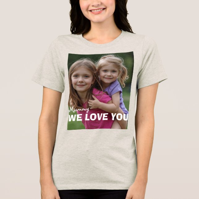 Camiseta Triblenda Customized with 2 and text (Anverso)