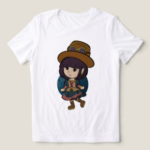Camiseta Triblenda Cute Anime Character Tee