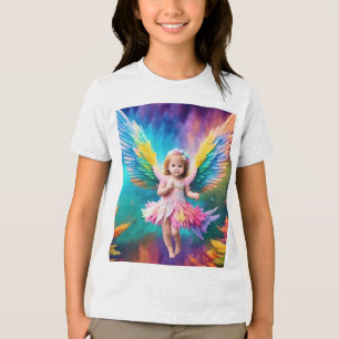 Camiseta Triblenda Cute Baby Angel Wings Art-38424 Hoodie