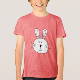 Camiseta Triblenda Cute Bunny Face