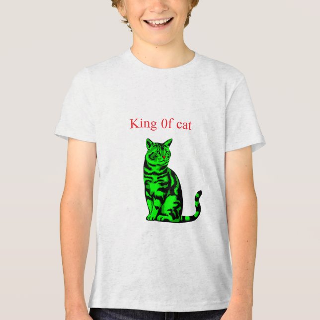 Camiseta Triblenda Cute Cartoon T-Shirt for Kids (Anverso)