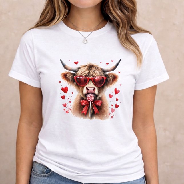 Camiseta Triblenda Cute Cow Valentine Gift (Subido por el creador)
