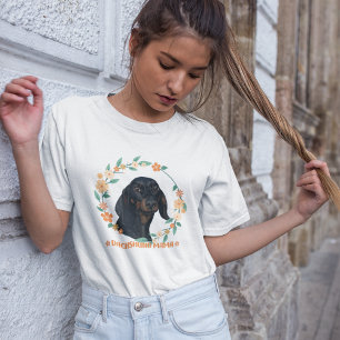 Camiseta Triblenda Cute Dachshund - Dachshund Mama