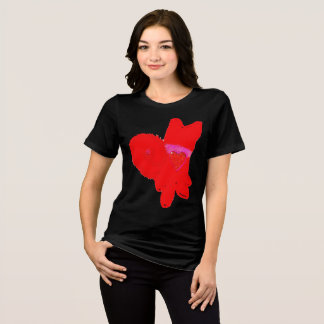 Camiseta Triblenda Cute dog Valentine's Day