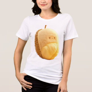 Camiseta Triblenda Cute Durian Baby with Soft Spikes and Smiling Face
