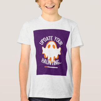 Camiseta Triblenda Cute Ghost 'Update Your Haunting'