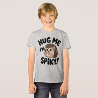 Cute Hedgehog Hug Me Spiky Design